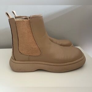 Zara Kids tan Ankle Boots 35